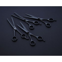 Black Jack 7.5" Pet Grooming Scissors Set