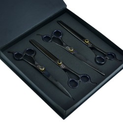 Black Magic 8.5” Pet Grooming Scissors Set