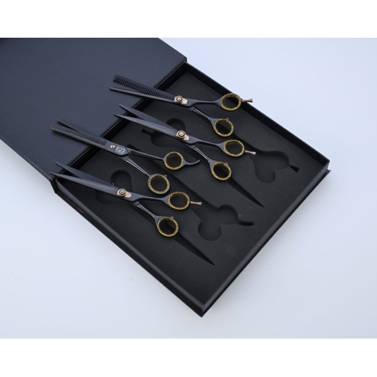 Eclipse Gold 7.5" Pet Grooming Scissors Set