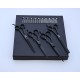 Edge Black 7.5" Pet Grooming Scissors Set
