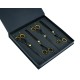 Black & Gold 8.5” Pet Grooming Scissors Set