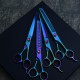 Multicolor Rainbow 8.5” Pet Grooming Scissors Set