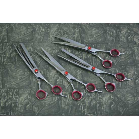 Pink Fusion 8.5” Pet Grooming Scissors Set