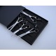 Silver Cobalt 7.5" Pet Grooming Scissors Set