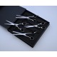 Silver Cobalt 7.5" Pet Grooming Scissors Set